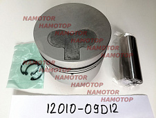 Поршни TD42-T (компл 6шт) STD".12010-09D12, 12010-09D11, 12010-09D02, 12010-09D01. ALFIN/GAL Safary Y61."